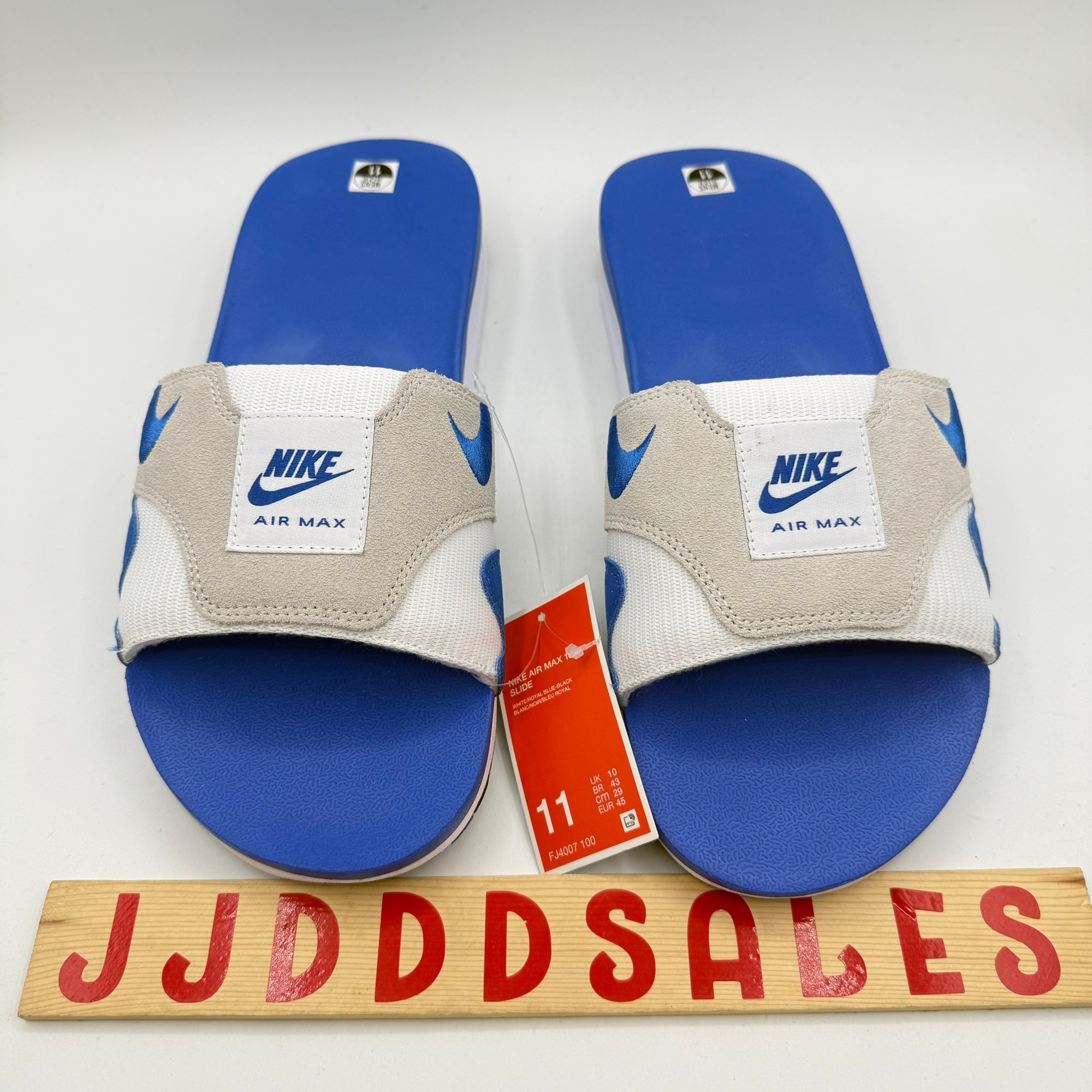 Nike Air Max 1 Mens Slides Slippers Royal Blue FJ4007-100  display picture 1