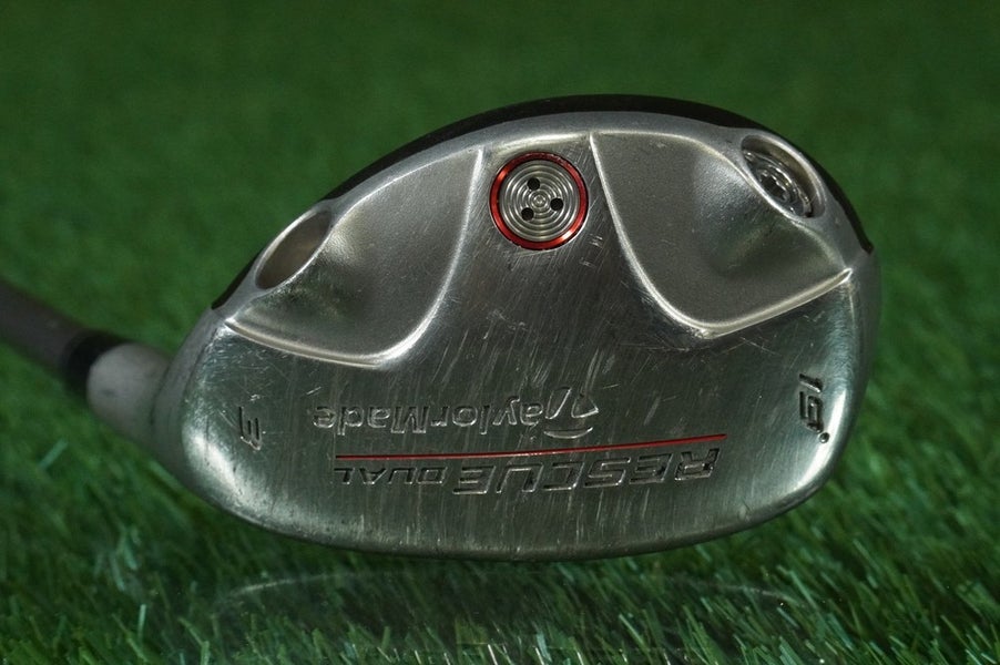 TaylorMade Rescue Dual 19 3 Hybrid Iron 3H 65 Regular Flex Graphite Shaft RH