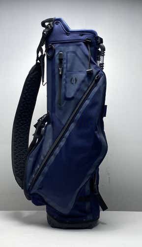 Titleist Players 4 Stand Bag Blue 4-Way Divide Single Strap Golf Bag