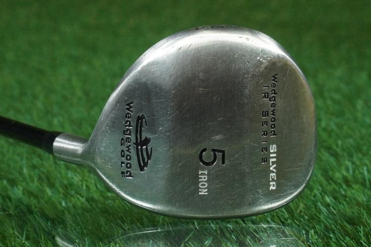 Wedgewood Silver IR Series 26 5 Hybrid Iron 5H Regular Flex Graphite Shaft RH