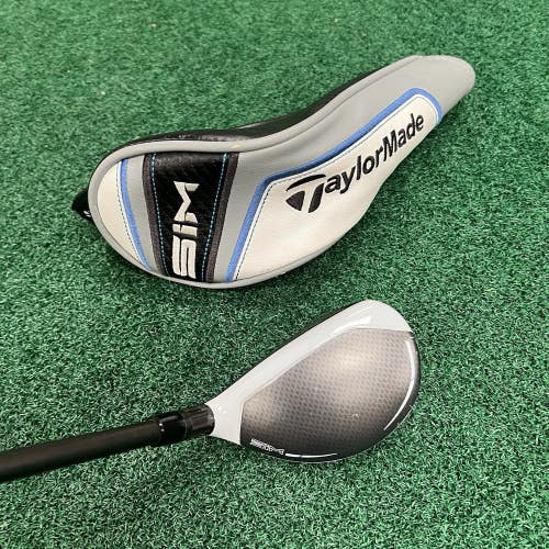 TaylorMade SIM MAX 4 Hybrid 22 Men's Right Hand Senior Flex Graphite Shaft w/HC