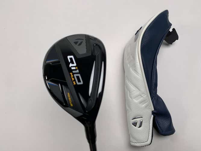 TaylorMade Qi10 MAX 4 Hybrid 23* Fujikura Speeder NX 50g Senior RH HC