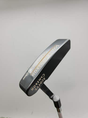 SCOTTY CAMERON NEWPORT GUN BLUE PUTTER MICRO STEP 34.5" +HC VERYGOOD