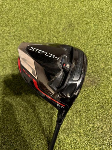 TaylorMade Stealth Plus 9* Driver, Hzruds Smoke Green X-Stiff Flex, RH