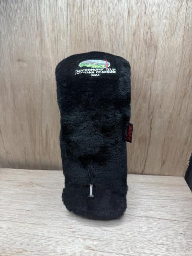 Vintage Governers Cup Montana Gold Fuzzy Golf Head Cover