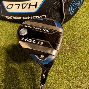 Cleveland Launcher XL Halo 3 15* Fairway Wood, Cypher Stiff Flex, RH