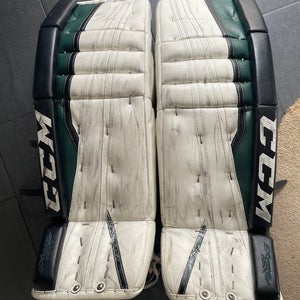 34" CCM Extreme Flex II Goalie Leg Pads Pro Stock (Used)