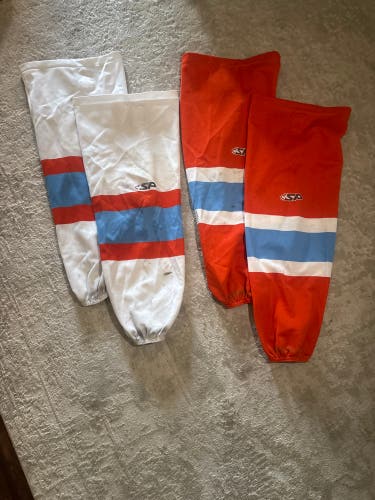 Team Issued Little Caesar’s Senior Small SP EDGE STYLE Socks 2 Pack (Used)