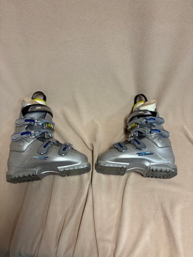 Mondo 24 & 24.5 Unisex Salomon Irony Ski Boots (Used)