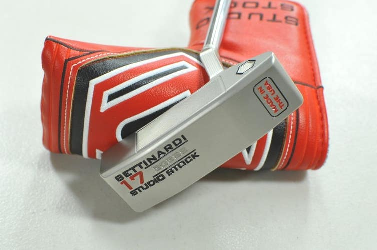 Bettinardi 2021 Studio Stock 17 34" Putter Right Steel with Head Cover # 210570