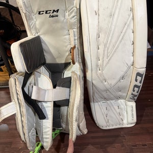 32" CCM Premier 2 Goalie Leg Pads Pro Stock (Used)