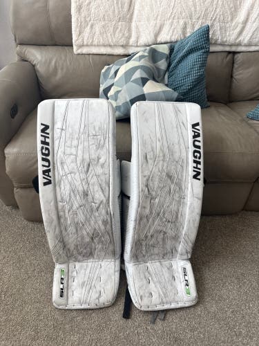 33" 2022 Vaughn SLR3 Pro Goalie Leg Pads (Used)