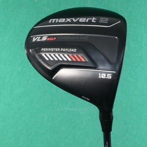 VLS Golf Maxvert 2 10.5 Driver Factory Adaptive Flex 50g Graphite Seniors w/ HC