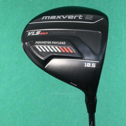 VLS Golf Maxvert 2 10.5 Driver Factory Adaptive Flex 50g Graphite Seniors w/ HC