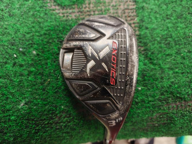 Tour Edge Exotics XCG7 3 Hybrid 3H 19 Degree Regular Flex Fuel 50 Graphite