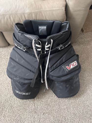 Senior Small Vaughn V10 Pro Carbon Hockey Goalie Pants (Used)