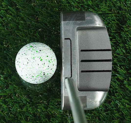 Carbite ZG Double Bend Putter Mallet 34.5 Graphite Shaft Right Hand RH ~ LOOK!!