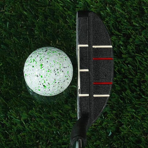 Pinseeker Fireball TPW T.P.W. II Heel Shafted Putter Blade 35" Steel Shaft RH