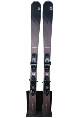 USED 2020 Blizzard Black Pearl 82 SP 145cm Skis - Marker TCX 11 Bindings