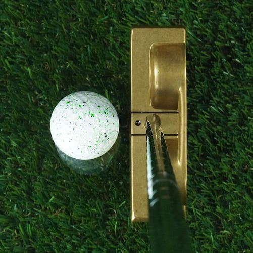 Positive TLB C Center Shafted Broomstick Putter Blade 49" Steel Shaft RH ~ USA!!