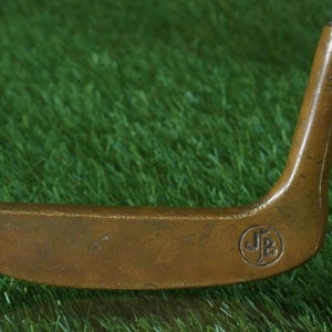 Golden Touch Jerry Barber Heel Shafted Putter Blade 34" Steel Shaft RH ~Vintage!