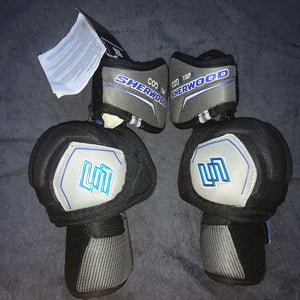 Junior Small Sher-Wood Code TMP 2 Elbow Pads (New, never used!)