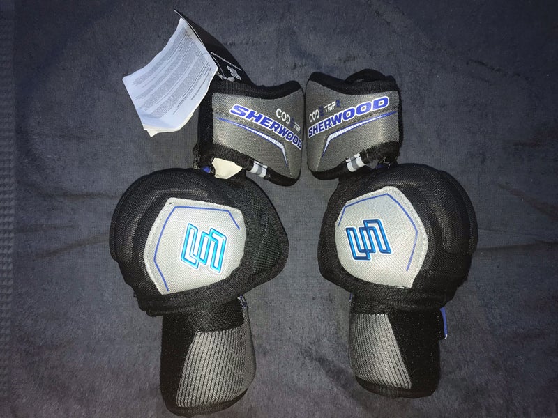 Junior Small Sher-Wood Code TMP 2 Elbow Pads (New, never used!)