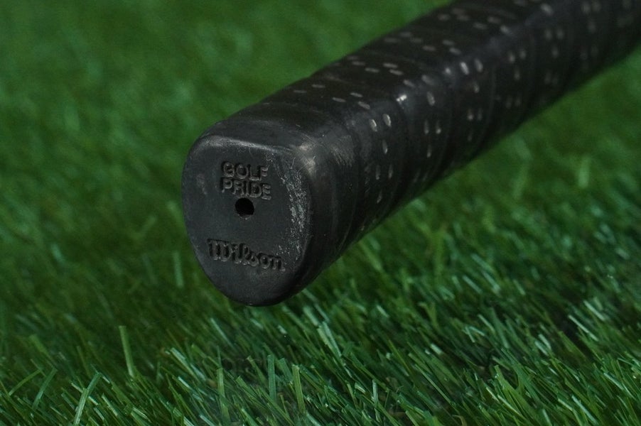 Wilson Black Jack 851 Balata Double Bend Putter Mid Mallet 35 Steel ...