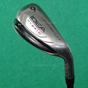 Adams Idea a2 OS Hybrid Single 6 Iron Swing Science Custom Fit Graphite Stiff