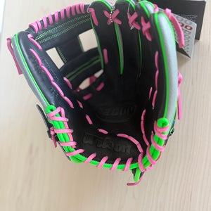 Wilson 2024 Party Animals Confetti A2000 1786 SS 11.5” infield baseball glove.