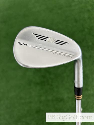 Titleist Vokey SM9 Chrome 48 Degree Pitching P Wedge / Stiff