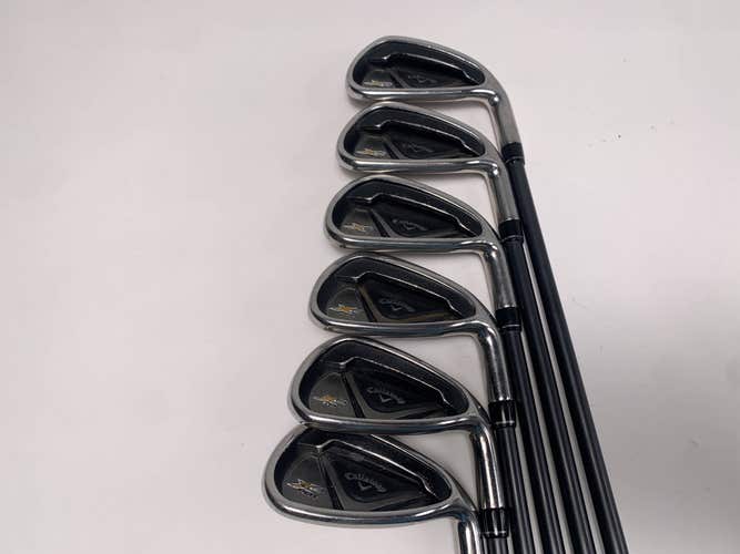 Callaway X2 Hot Iron Set 5-PW X2 Hot 55g Senior Graphite Mens RH