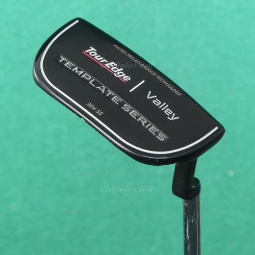 Tour Edge Template Series Valley Black 35" Putter Golf Club w/ Headcover