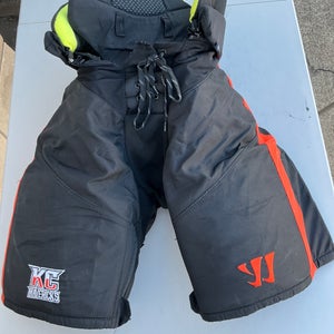 Large Warrior Alpha Hockey Pants  KC Mavericks Pro Stock (Used) 8936