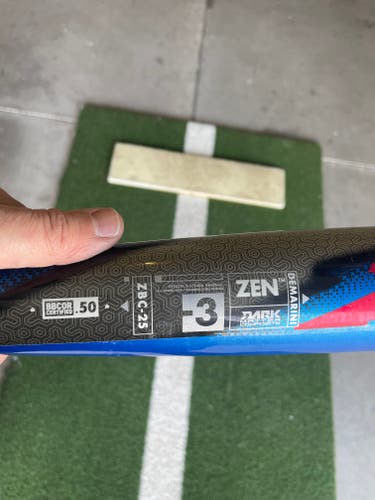 DeMarini CF Zen Composite BBCOR Certified Bat (-3) 29 oz 32" (Used)