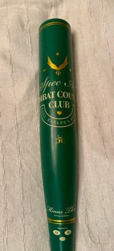 2025 Combat MFG Spec A1 Country Club Edition BBCOR Certified Bat (-3) 30 oz 33" (Used)