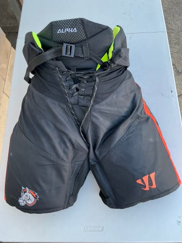 XL Warrior Alpha Hockey Pants  KC Mavericks Pro Stock (Used) 5246