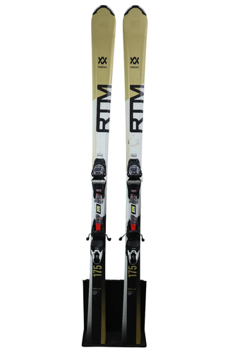USED 2019 Volkl RTM 7.6 175cm Skis - Marker FDT 10 Bindings