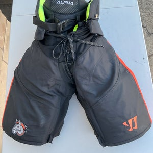 XL Warrior Alpha Hockey Pants  KC Mavericks Pro Stock (Used) 1256