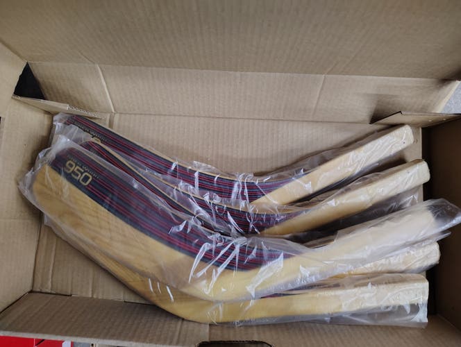 Sherwood 950 Ice Hockey Stick Shaft Replacement Blades - Senior Left 6-pack