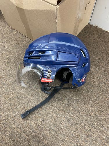 NHL COLUMBUS BLUE JACKETS CCM Tacks 910 Helmet Pro Stock