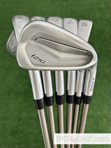 Ping i210 Iron Set 5-W / Recoil F3 Regular Graphite