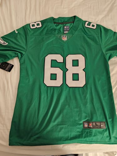 Eagles Kelly Green #68 Jordan Mailata jersey