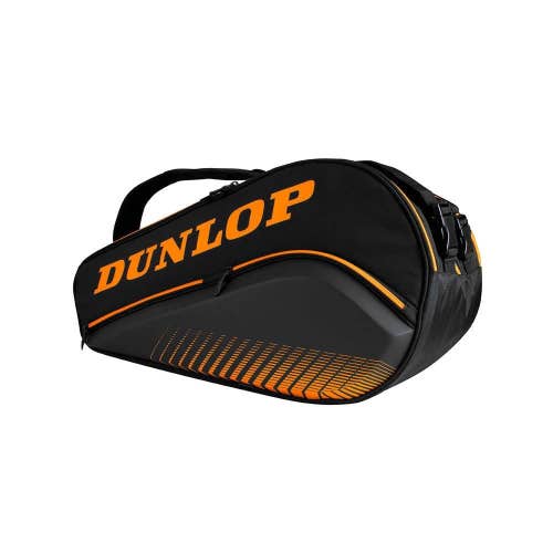 Dunlop Sports Paletero Elite Padel Bag, Black/Orange