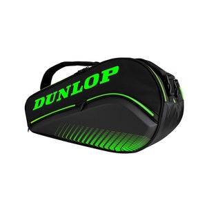 Dunlop Sports Paletero Elite Padel Bag,Black/Green