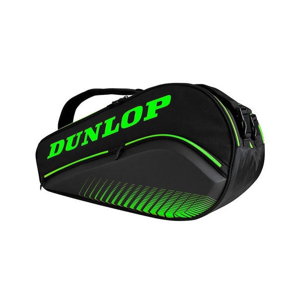 Dunlop Sports Paletero Elite Padel Bag,Black/Green