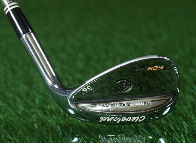Cleveland 588DSG 56 Sand Wedge Dynamic Sole Grind Dynamic Gold Wedge Chrome RH