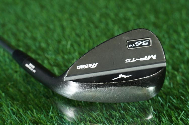 Mizuno MP-T5 56 14 Sand Wedge Black GF Forged Dynamic Gold Wedge Flex Steel RH