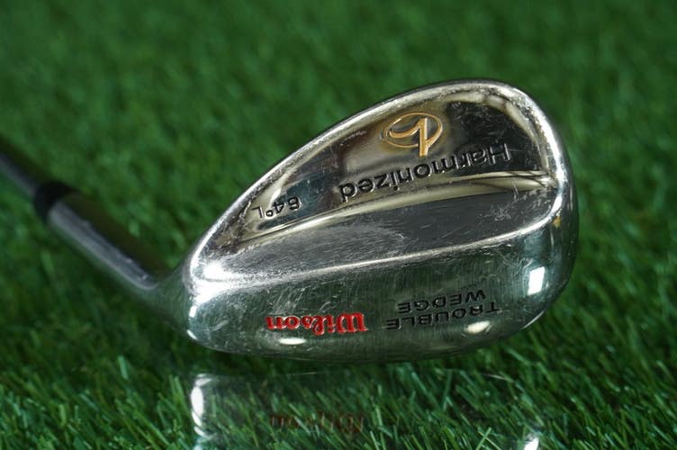 Wilson Harmonized Trouble Wedge 64L Lob Wedge Steel Shaft Right Handed RH
