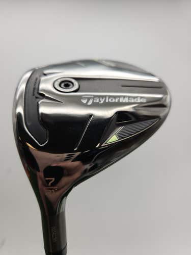 LEFTY 2025 TAYLORMADE QI35 7 WOOD 21* XSTIFF MITSU DIAMANA RB 83 DEMO